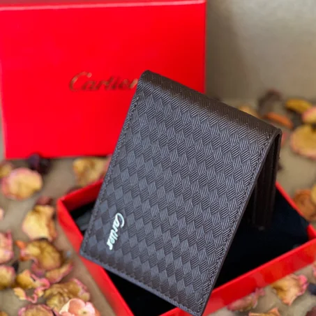 محفظة رجالية انيقة فخمة cartier