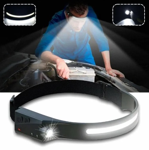 Lámpara Frontal LED con Sensor