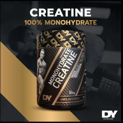 DY Nutrition Creatine Monohydrate (Unflavored) - 60 Servings, 300g