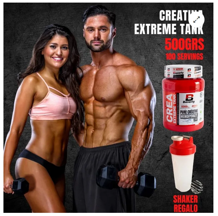 Creatine Monohydrate beverly Micronisée Crea Extreme Tank 500g (100 Servings)