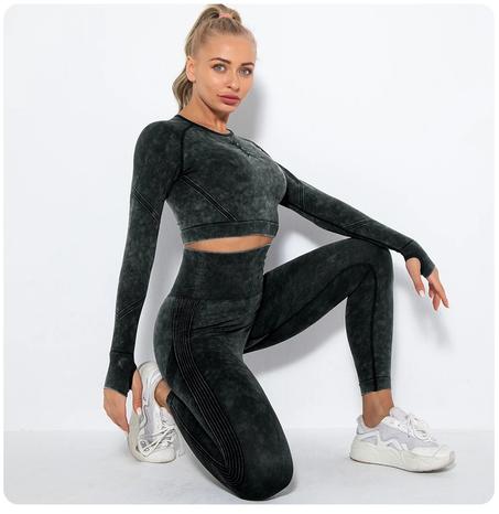 ENSEMBLE SPORT NOIR 2 PIECES