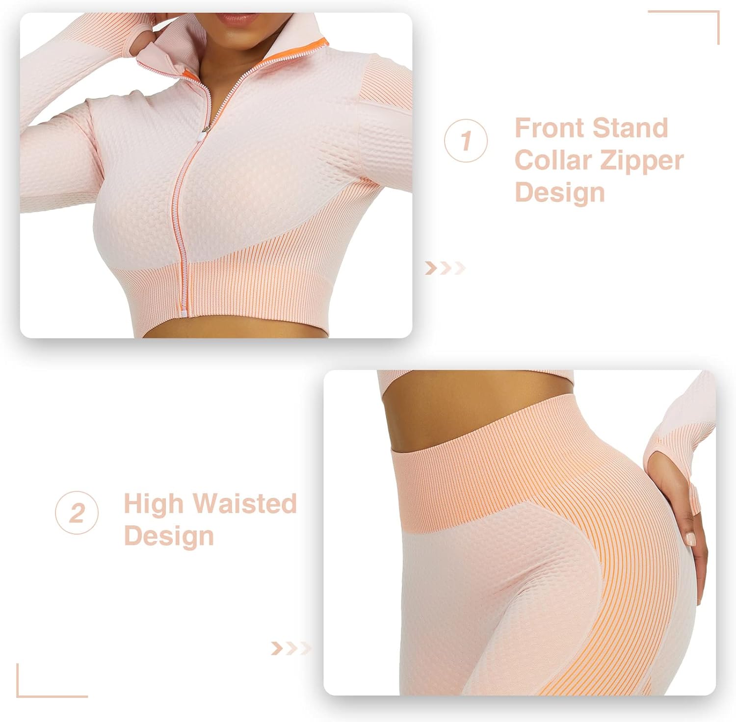ENSEMBLE 3 PIECES ROSE