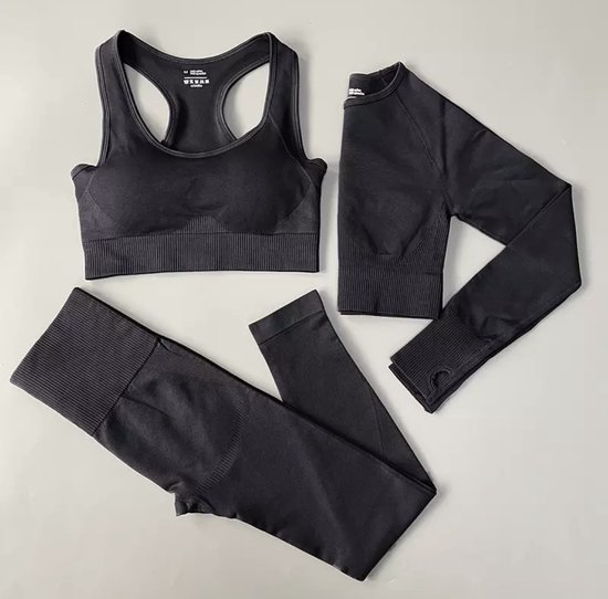 ENSEMBLE 3 PIECES  NOIR UNIFORME