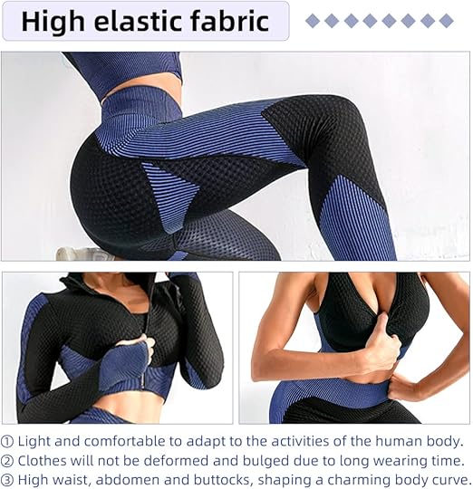 ENSEMBLE 3 PIECES NOIR / BLEU