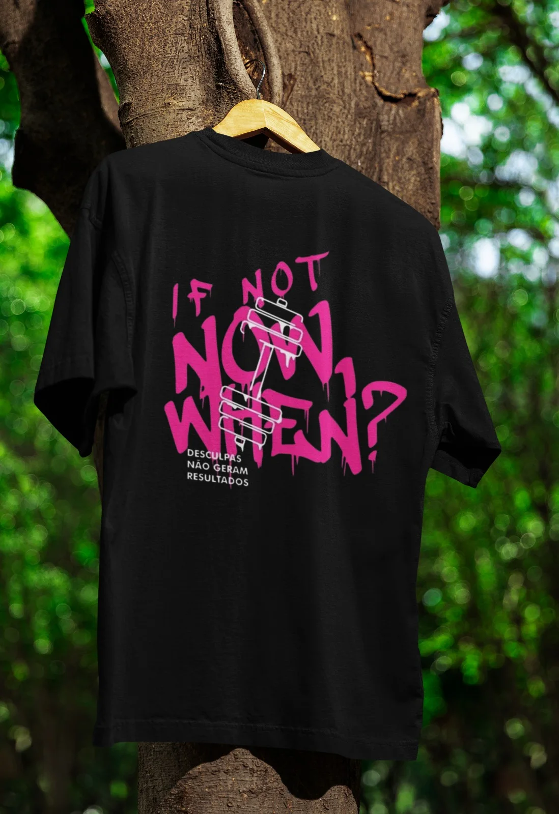 Oversize  T-shirt - NOW   -   NOIR