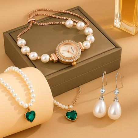 طقم ألماسة القلب