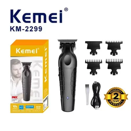 Kemei Kemei-tondeuse sans fil KM-2299 Strong power professional Barber batterie lithium