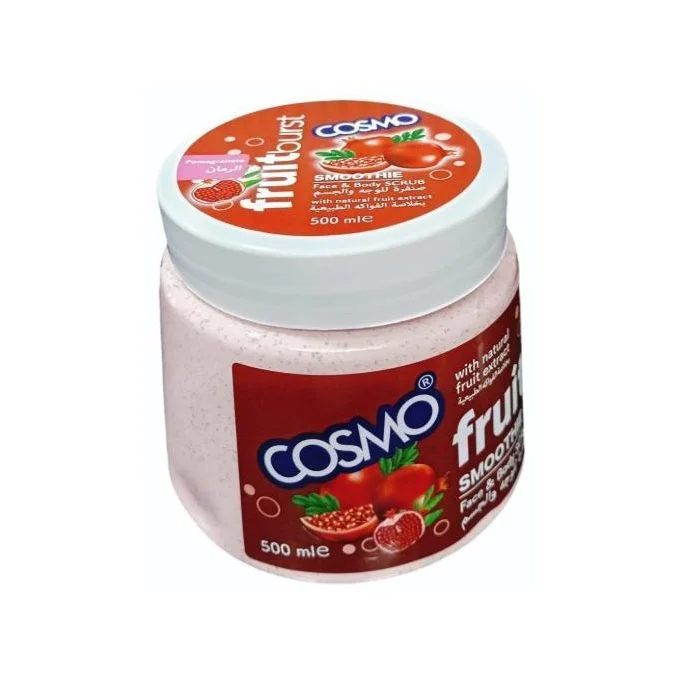 Cosmo مقشر للوجه والجسم بالرمان، 500 مل