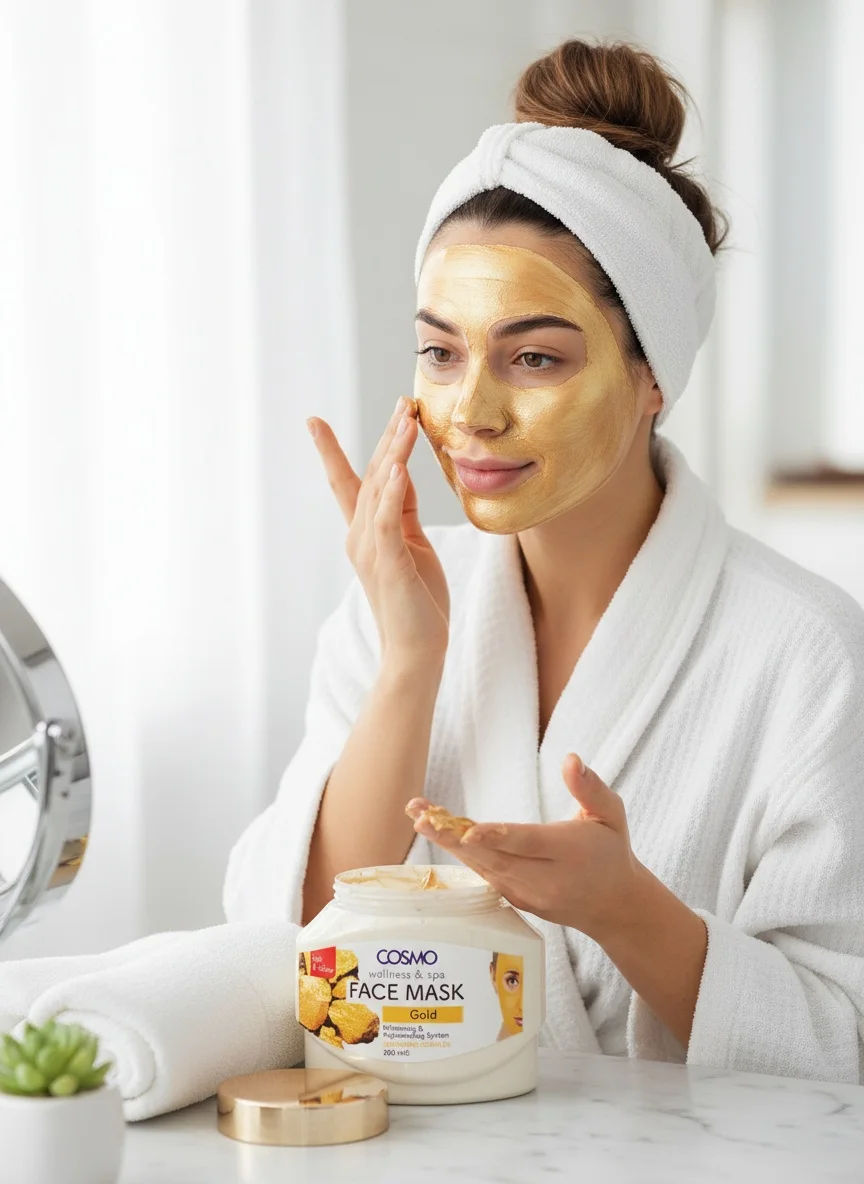 FACE MASK GOLD 500 ML COSMO 500 ML
