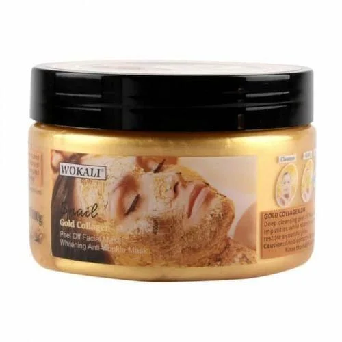 Wokali Masque Pelable au Collagène Doré -snail gold collagen 300 ml