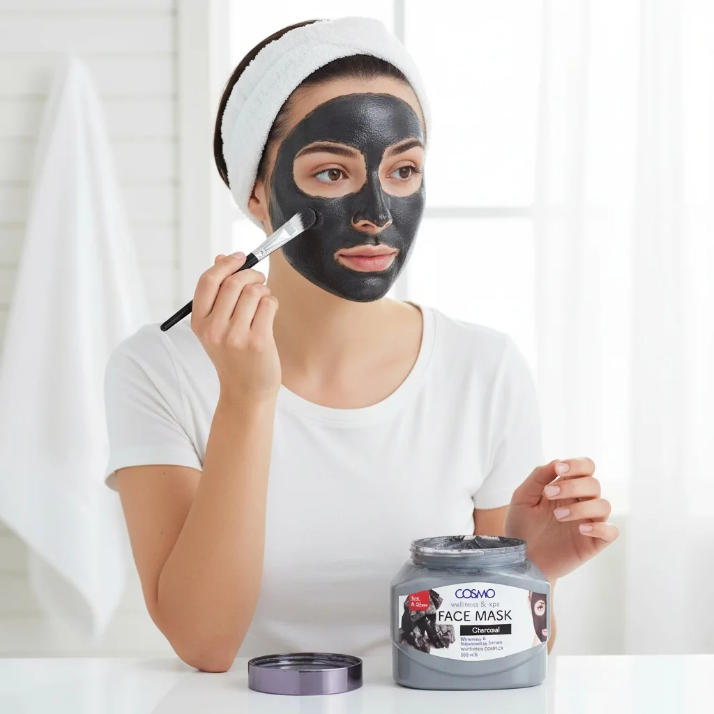 FACE MASK CHARCOAL 500 ML COSMO 500 ML