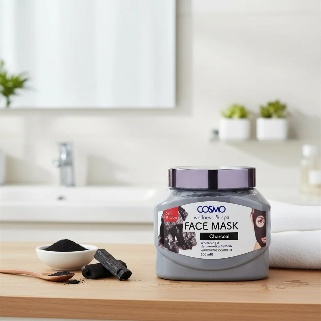 FACE MASK CHARCOAL 500 ML COSMO 500 ML