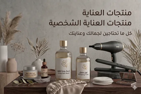 منتجات العناية الشخصية والجمال