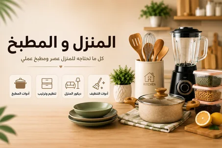 المنزل والمطبخ