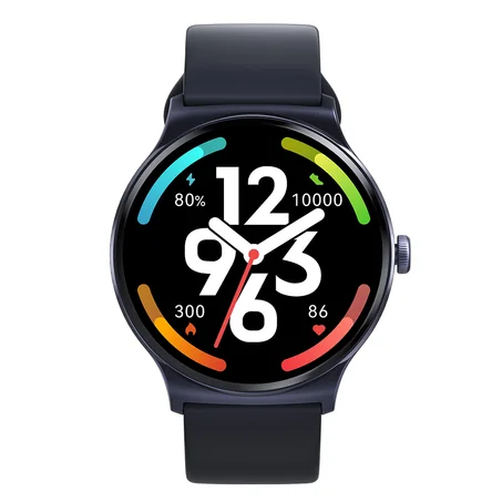 Haylou – montre connectée solaire Lite, écran 1.38 pouces, Bluetooth 5.3, 100 +, moniteur de fréquence cardiaque SpO2, 20 jours d'autonomie