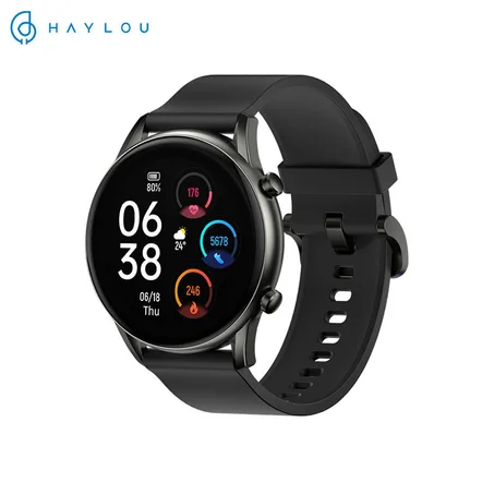 HAYLOU – montre connectée RT2, bracelet personnalisé, moniteur d'oxygène dans le sang, 12 modèles de Sport, moniteur de fréquence cardiaque et de sommeil, étanche IP68