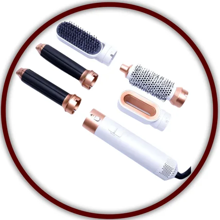 مجفف ومصفف الشعر 5 في 1