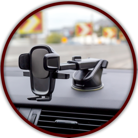 حامل الهاتف ألومنيوم للسيارة