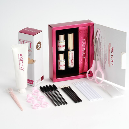 ICONSIGN – Kit de lifting des sourcils, teinture pour sourcils, vente en gros, outils de maquillage