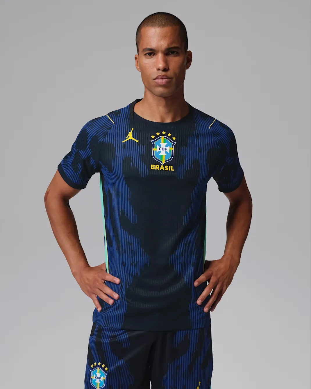 Brazil 26 Away Authentic Jersey