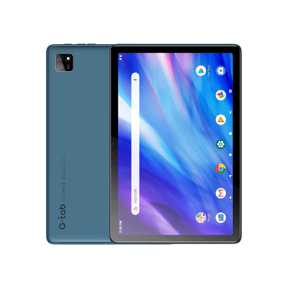 G-Tab T10 Tablet/10.1 Inch IPS/4GB RAM + 64 GB ROM