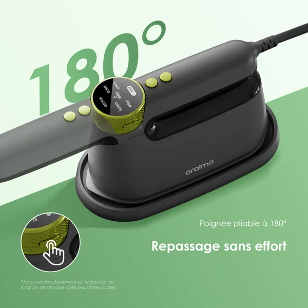 Oraimo SmartIron 1740W Fer à repasser électrique portable