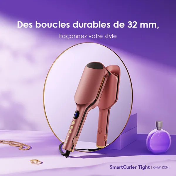 Oraimo SmartCurler Wave Fer à boucler 32 mm