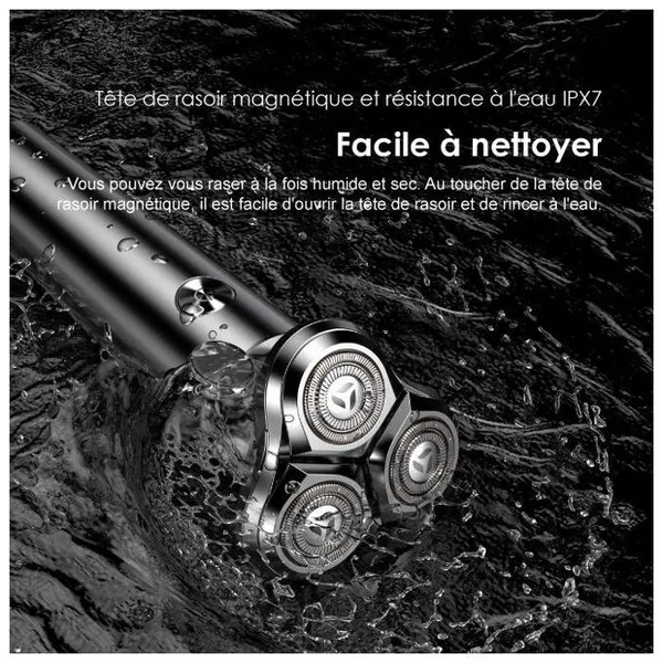Oraimo SmartShaver 2 Magnet Rasoir double ultra-fin 3D