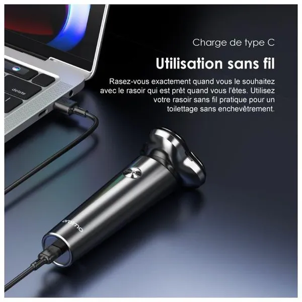 Oraimo SmartShaver 2 Magnet Rasoir double ultra-fin 3D
