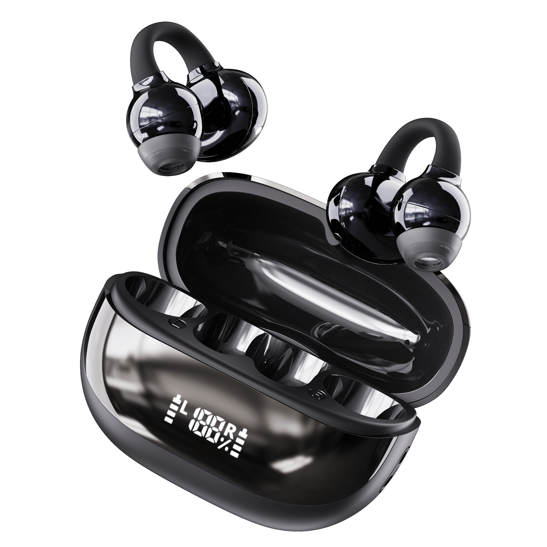 G-Tab CLIP2 PRO – TWS Bluetooth V5.4, Touch Controls, Long Battery Life