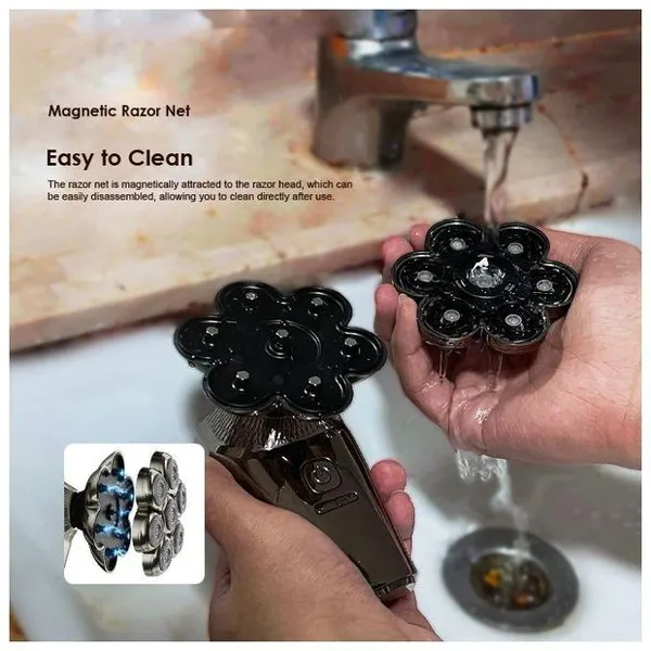 Oraimo SmartShaver 7D Rasoir 7 têtes de rasoir 360°