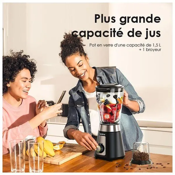 Oraimo SmartBlender 1,5L Mélangeur à contrôle de vitesse