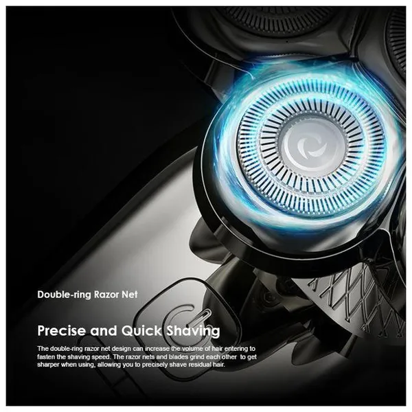 Oraimo SmartShaver 7D Rasoir 7 têtes de rasoir 360°