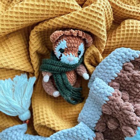 Hamster Amigurumi crochet pattern - Crochet hamster PDF pattern