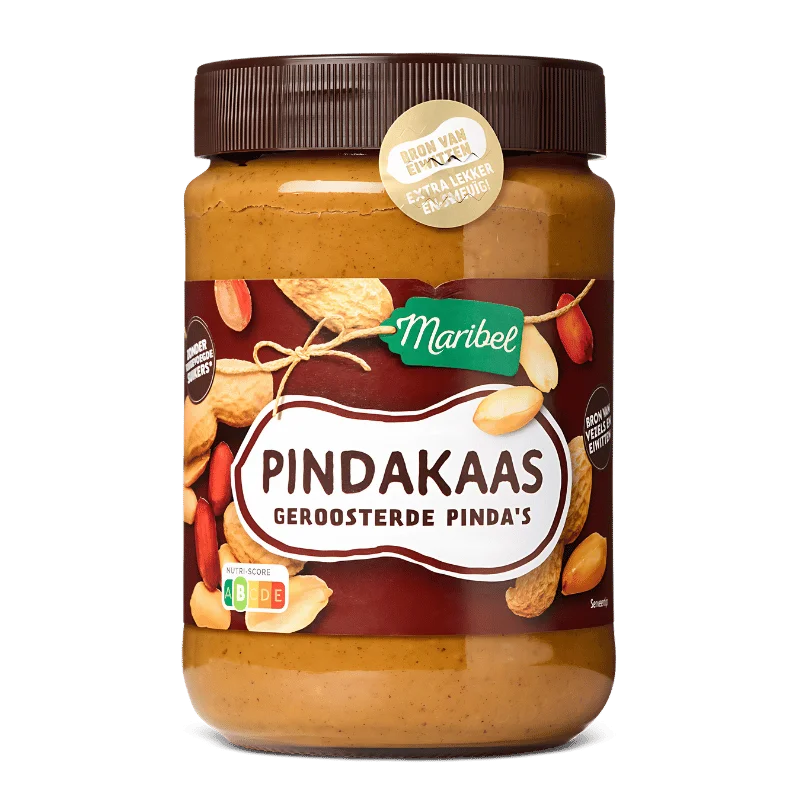 Maribel Pindakaas – Beurre de Cacahuètes Torréfiées – 600g