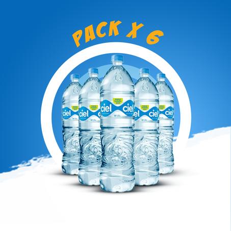Pack Ciel 6x1,5l