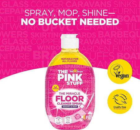 The Miracle  Floor Cleaner - Pink Stuff