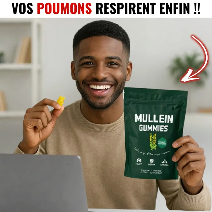 Mullein Gummies complément alimentaire à base de plantes
