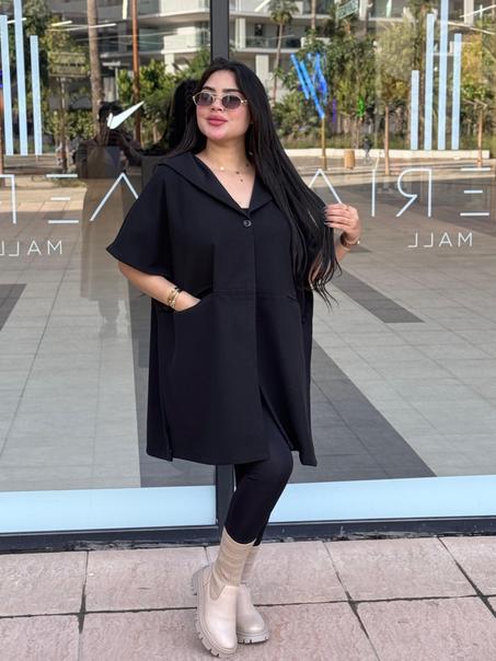 كاب على شكل مونطو كاشمير من الطراز الرفيع