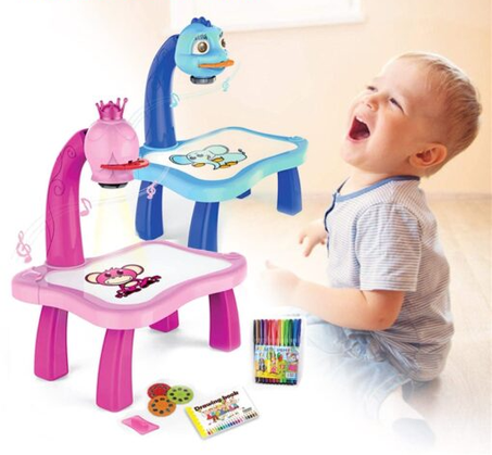 طاولة رسم فنية 3 في 1 متعددة الوظائف للأطفال