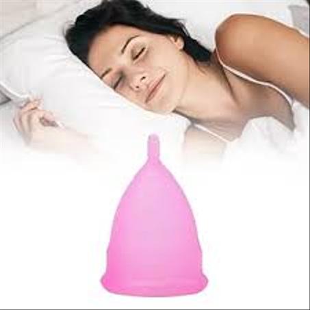 كوب الدورة الشهرية 100% سيليكون طبي