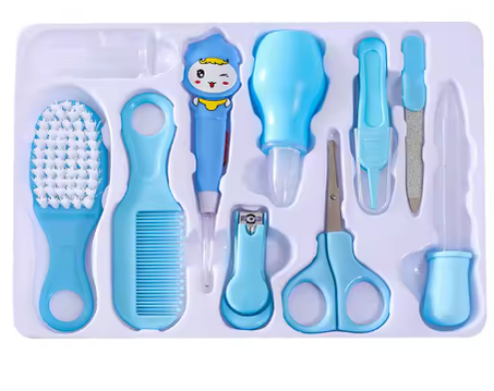 مجموعة العناية بالرضيع - 10 قطع | حل شامل لكل ما يحتاجه طفلك الجديد