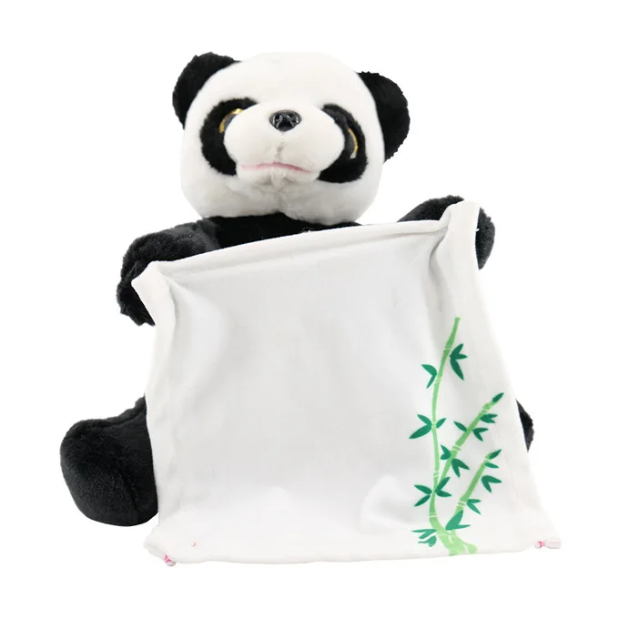 Panda peek a boo