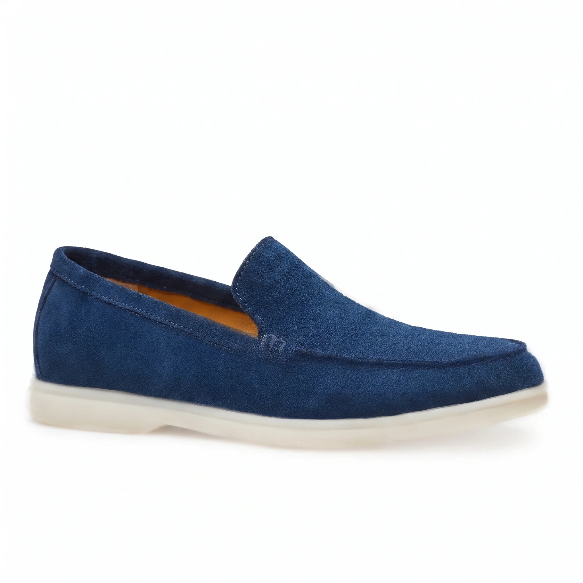 Marche d'été avec des mocassins