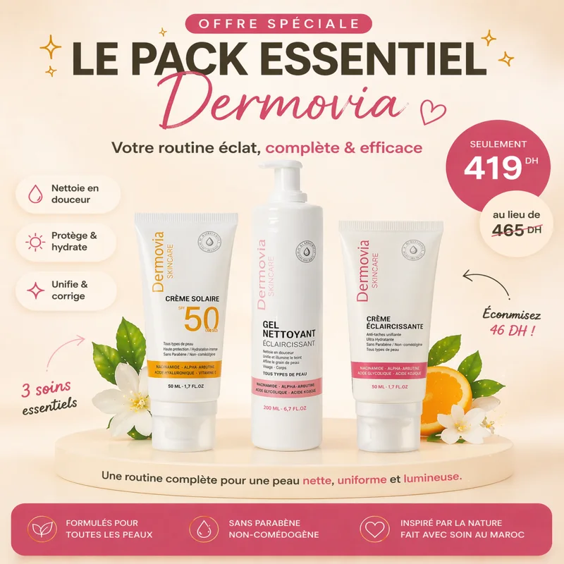 Le Pack Essentiel Dermovia – Votre routine éclat complète