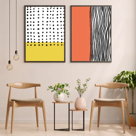 Abstract Canvas Wall Art