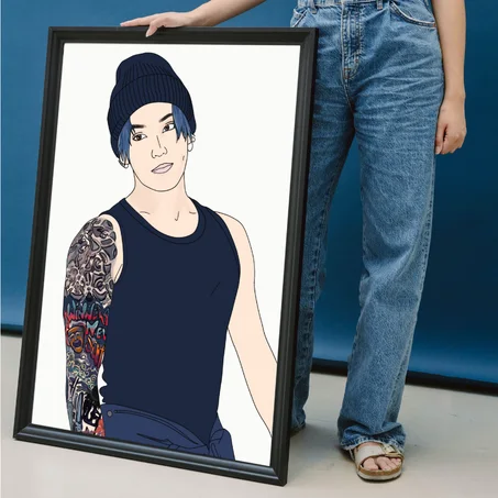 BTS Golden Maknae Jungkook Fan Art