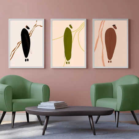 Standing Men Wall Art