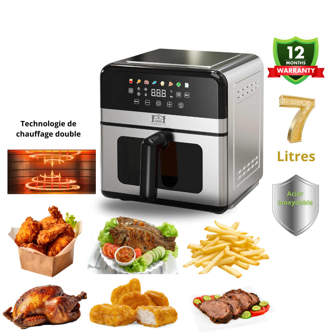 Pack Trio Air Fryer, Couteaux, Ustensiles