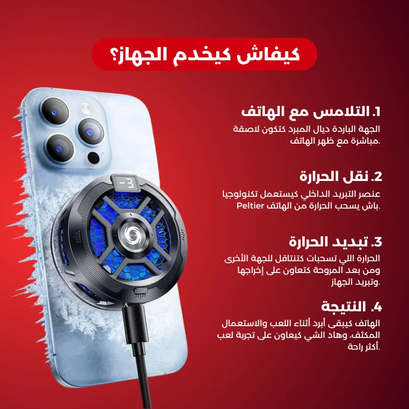 ZSHANHU تبريد الهاتف